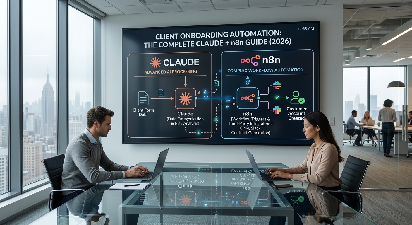 Client onboarding automation with Claude and n8n guide
