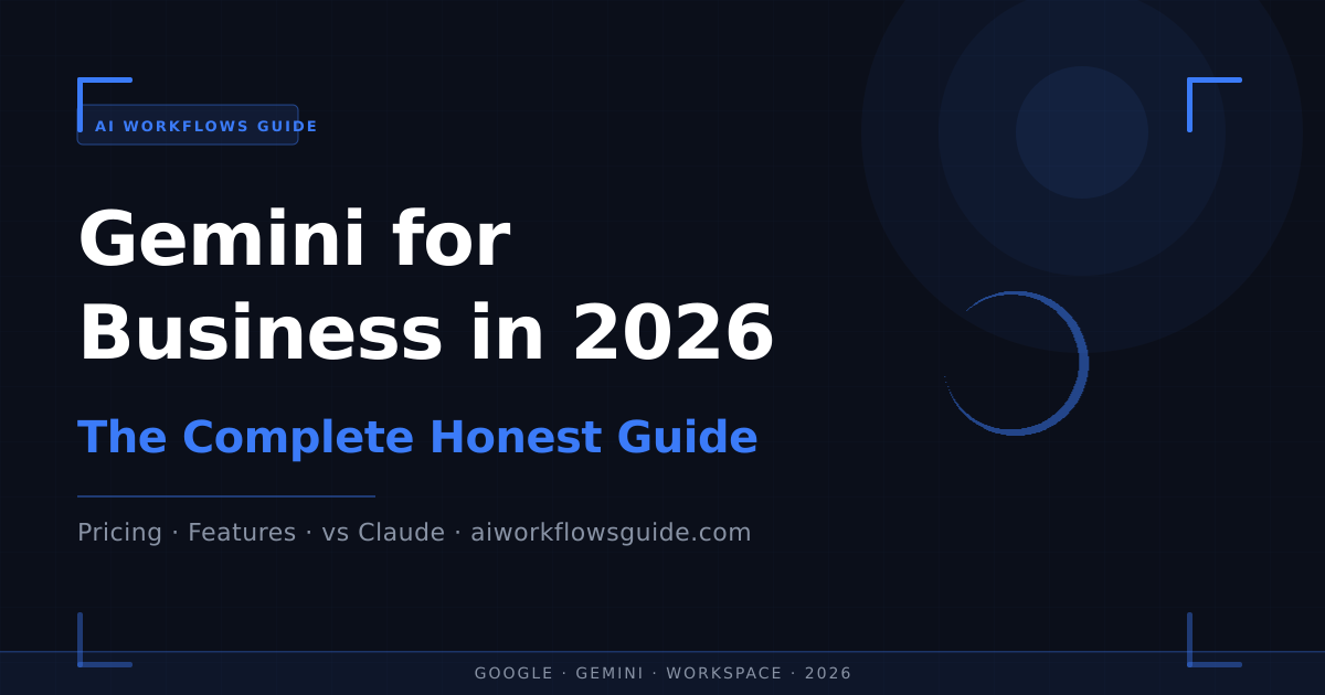 gemini for business 2026 complete honest guide