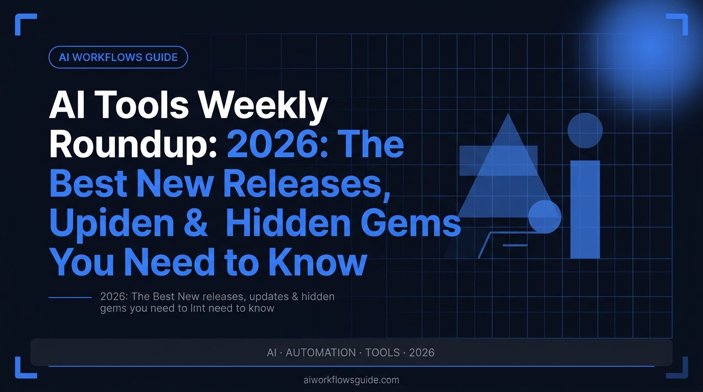 ai tools weekly roundup guide 2026