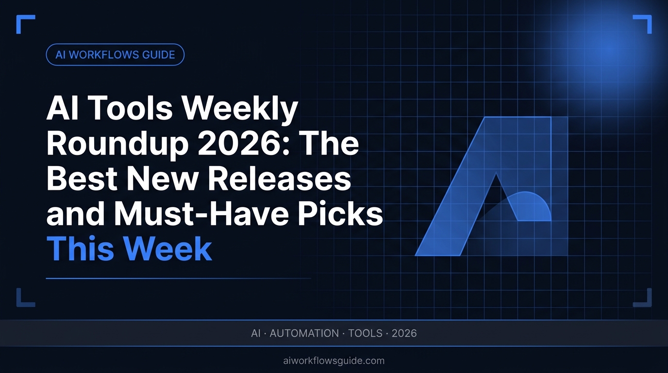 ai tools weekly roundup guide 2026