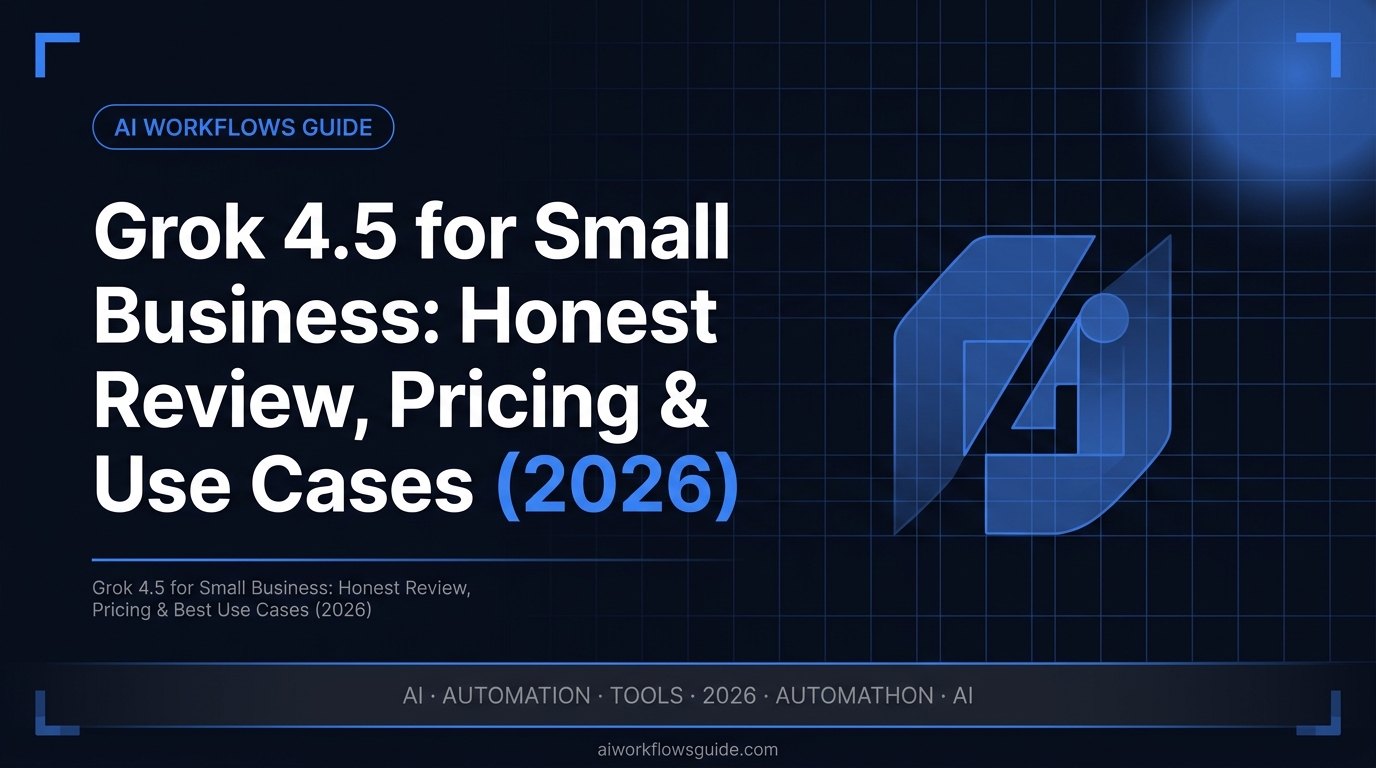 grok 4.5 for small guide 2026
