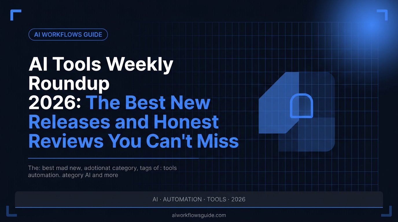 ai tools weekly roundup guide 2026
