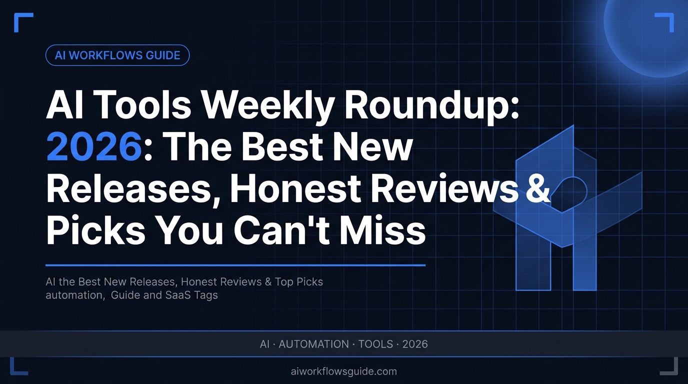 ai tools weekly roundup guide 2026