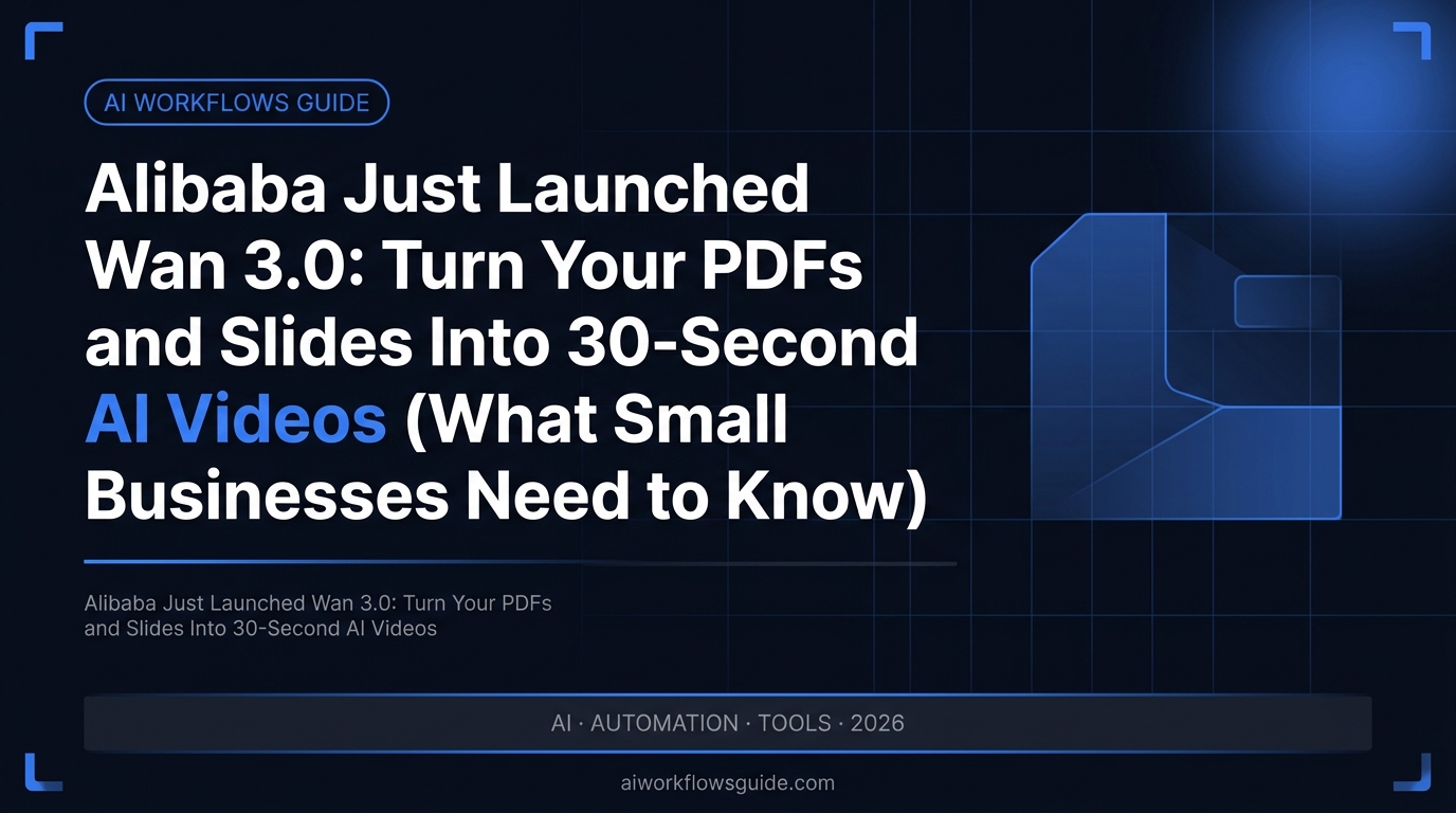 alibaba just launched wan guide 2026