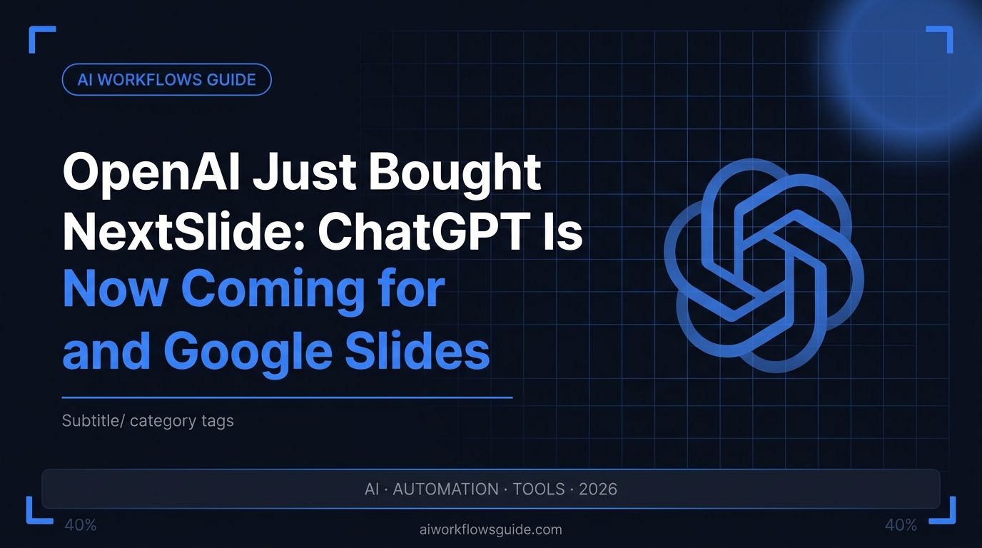 openai just bought nextslide guide 2026