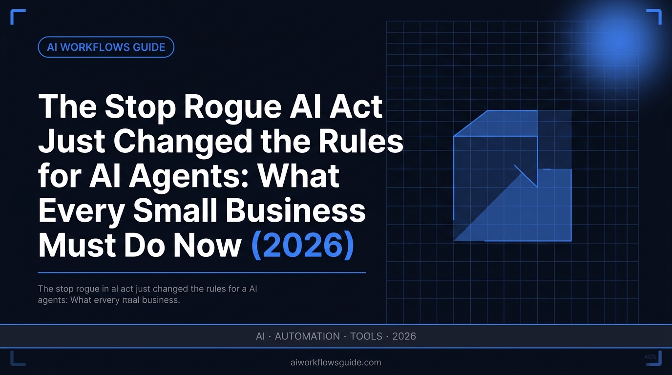 the stop rogue ai guide 2026
